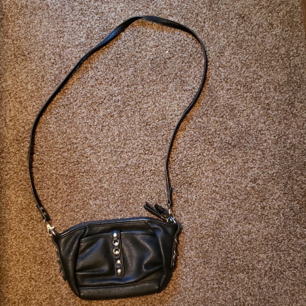 Free People Black Purse
